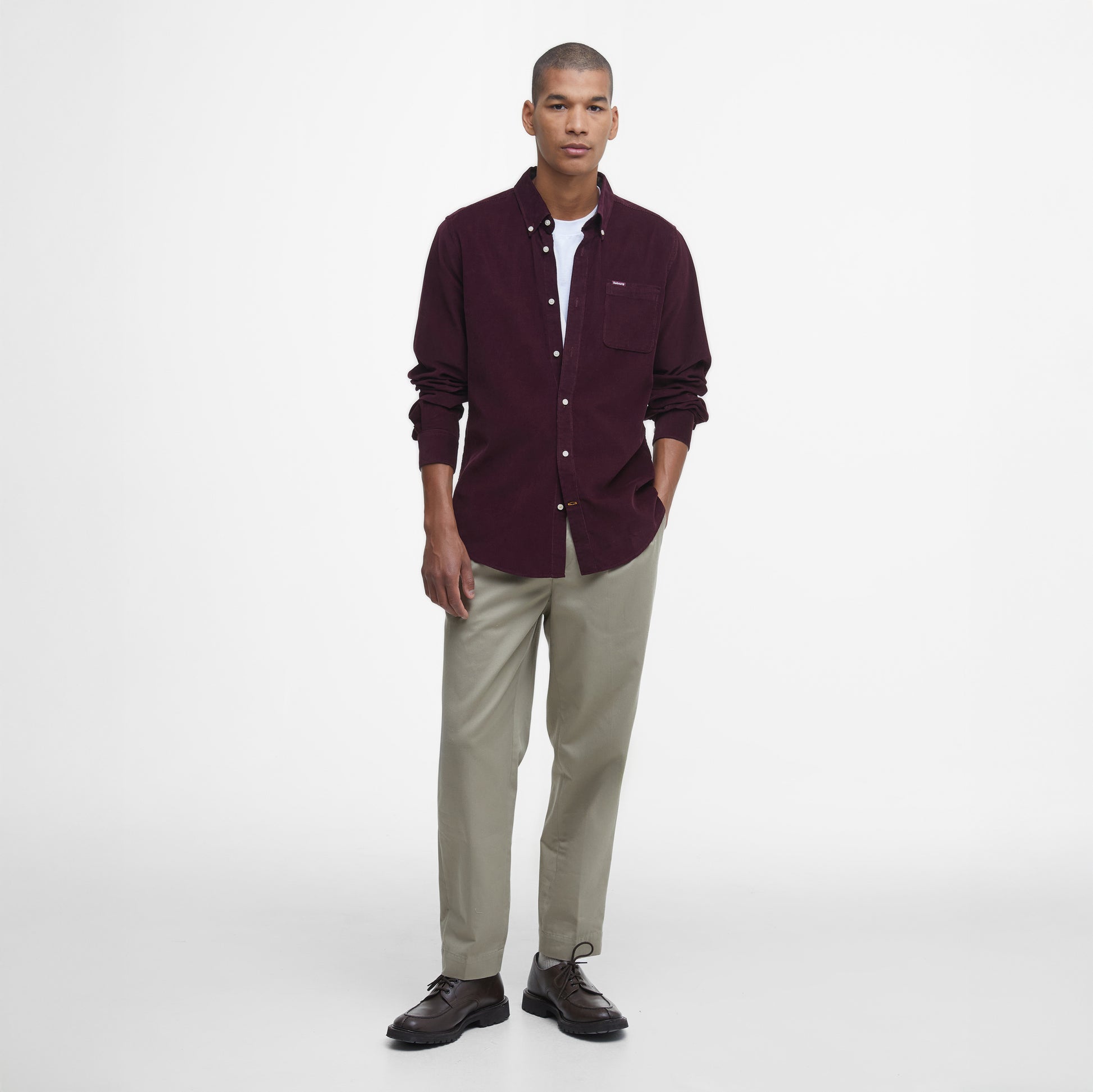 Barbour M Shirt Ramsey Tailored Cord Shirt