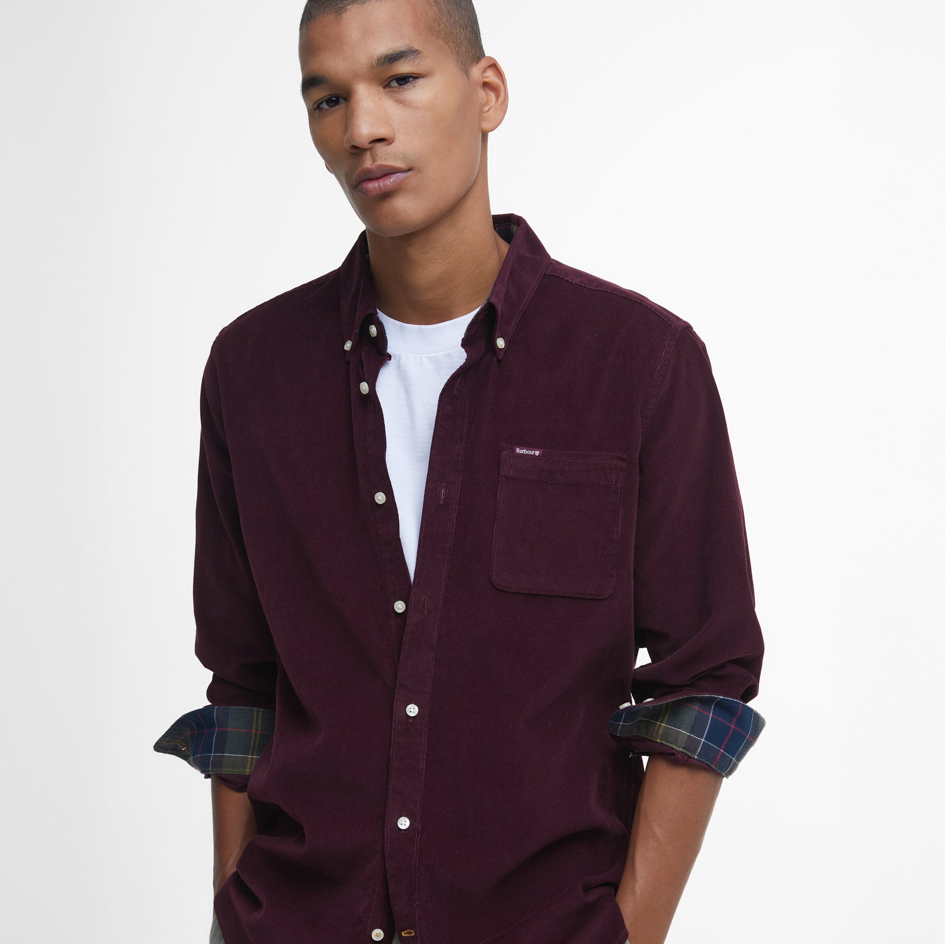 Barbour M Shirt Ramsey Tailored Cord Shirt