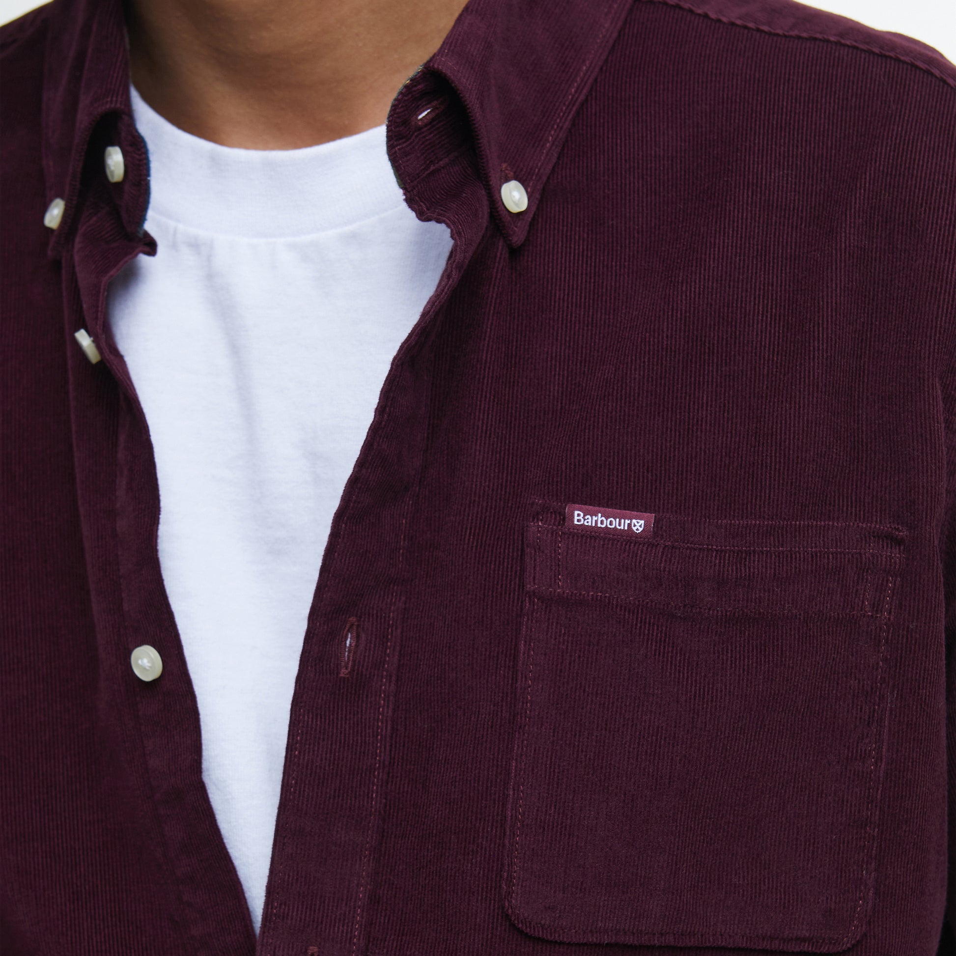 Barbour M Shirt Ramsey Tailored Cord Shirt