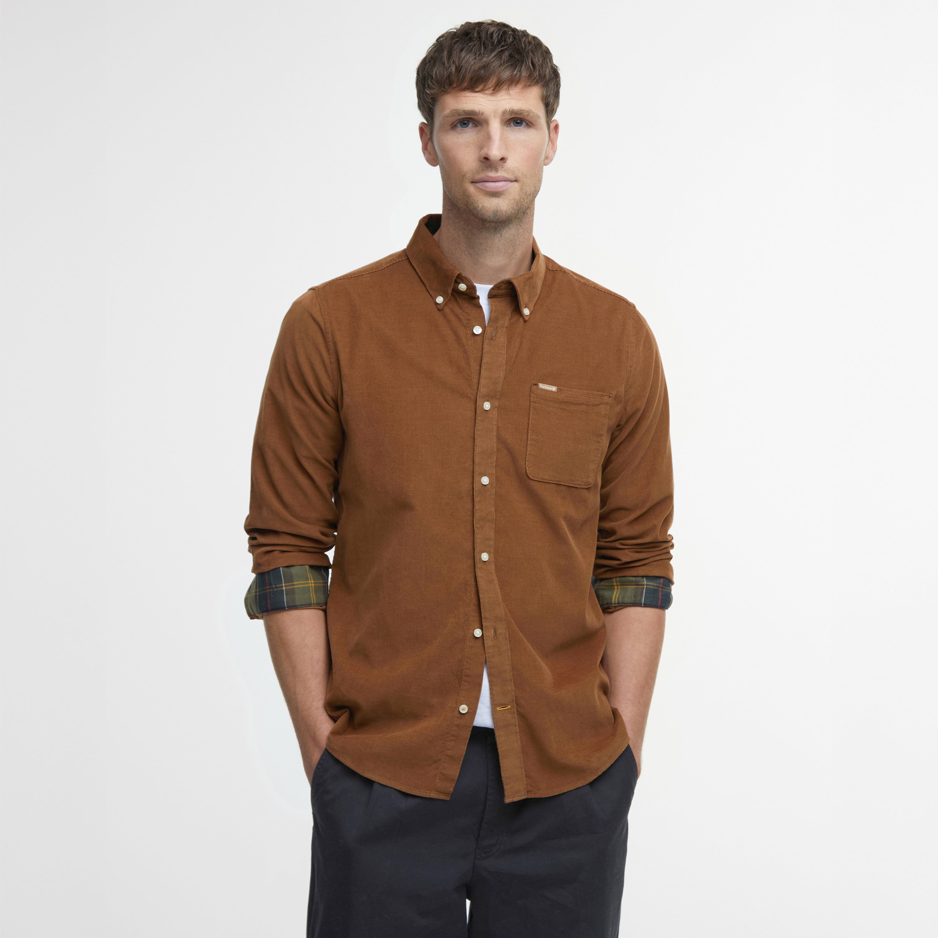 Barbour M Shirt Ramsey Tailored Cord Shirt
