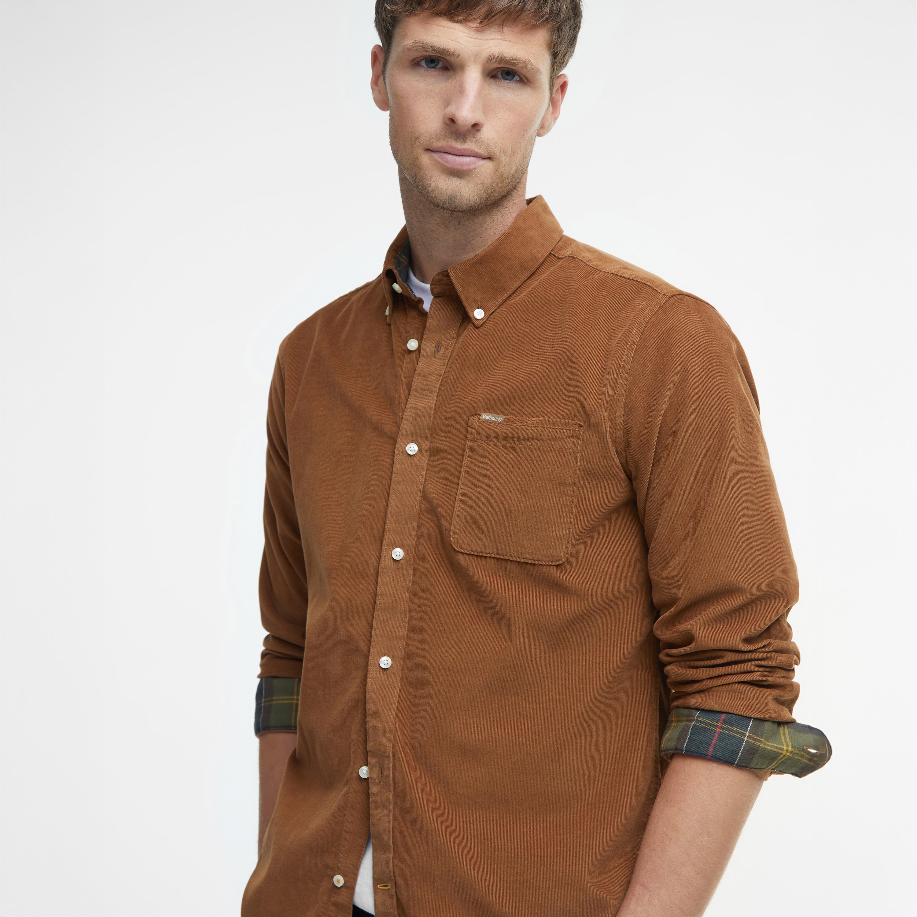 Barbour M Shirt Ramsey Tailored Cord Shirt