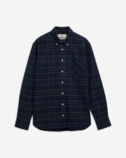 Barbour M Shirts Mineral Tartan Authentic Shirt - Midnight Loch