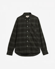 Barbour M Shirts Mineral Tartan Authentic Shirt - Pine Green