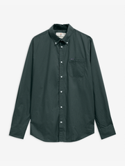 Barbour M Shirts S Harbourwall Tailored Gingham Shirt - Sycamore Green