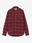 Barbour M Shirts S Mineral Tartan Authentic Shirt - Crimson Heather