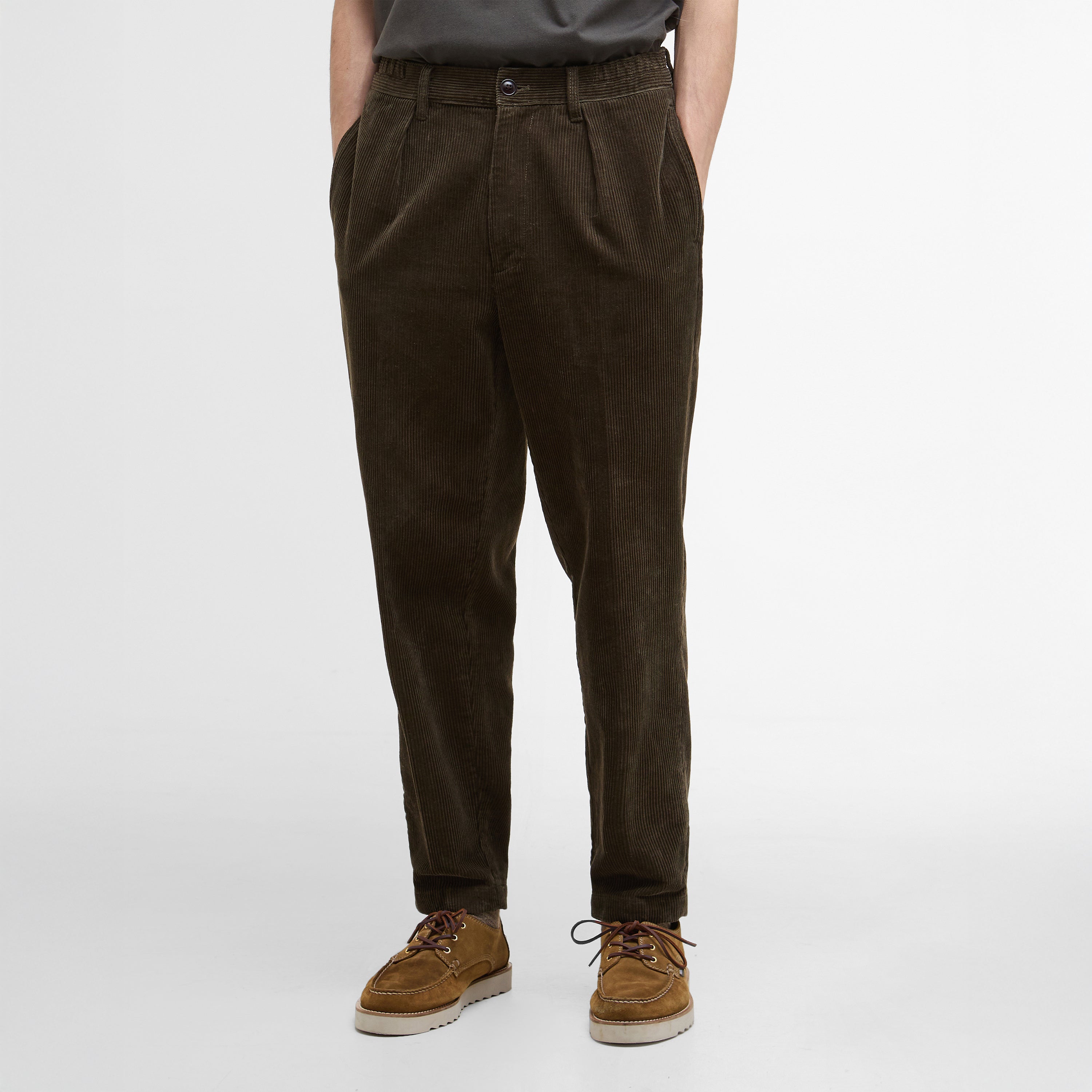 Barbour Pants Barbour Elmbank Oversized Cord Trousers