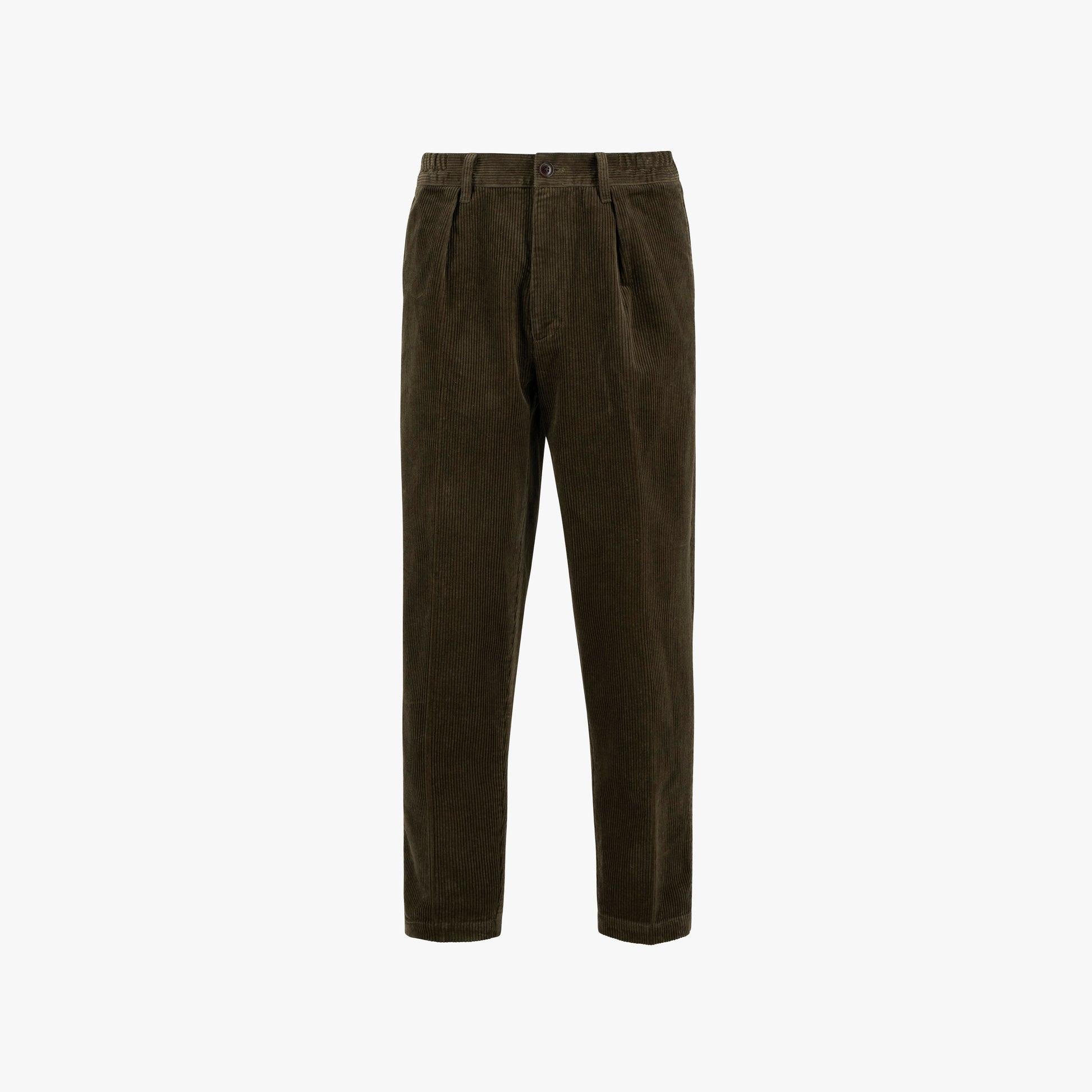Barbour Pants Olive / 30 Barbour Elmbank Oversized Cord Trousers