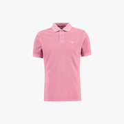 Barbour Polo Barbour Tartan Tailored Fit Pique Polo - Washed Pink