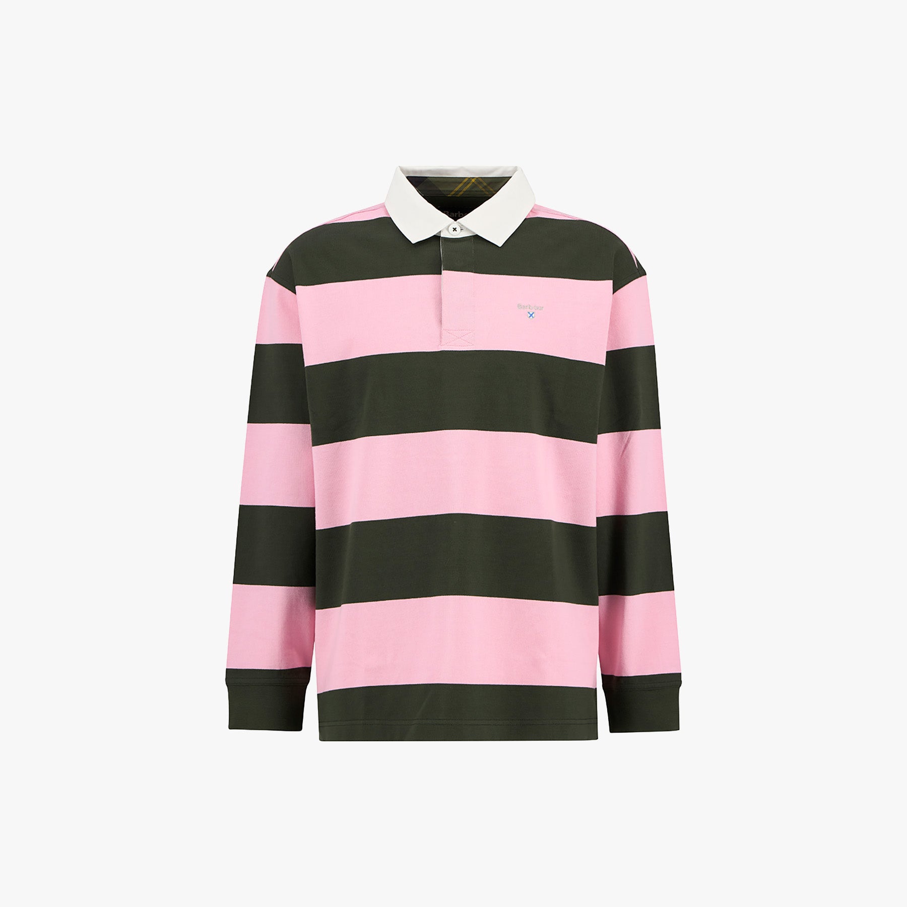 Barbour Shirt Barbour Broome Rugby Shirt - Pink