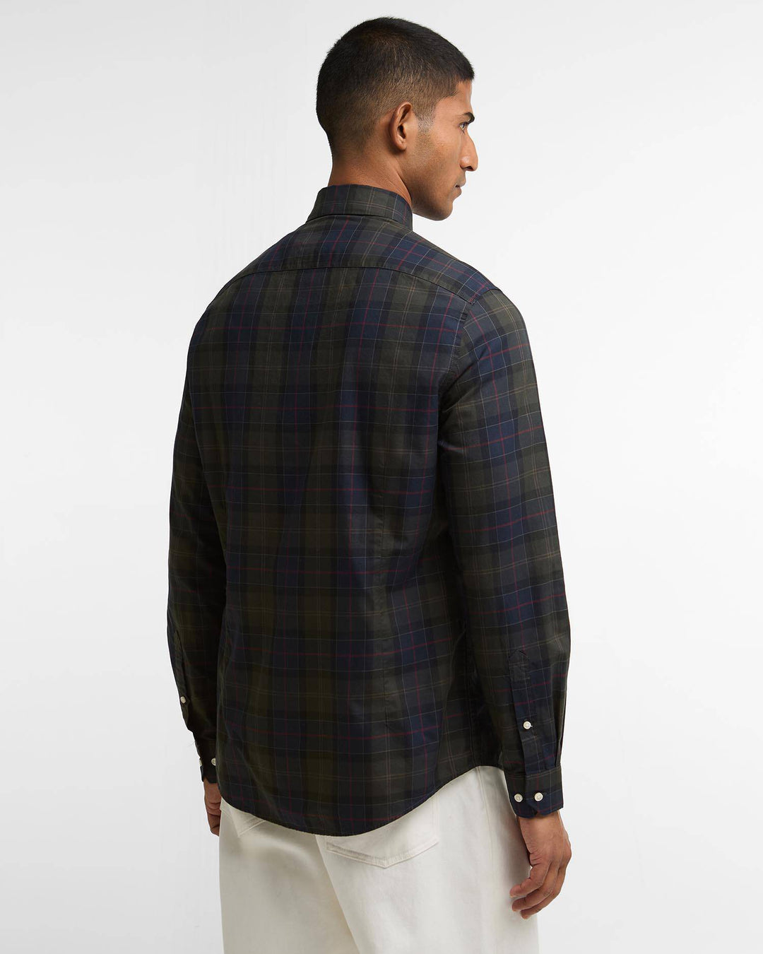 Barbour Shirts Wetheram Tailored Tartan Shirt - Shadow Classic Tartan