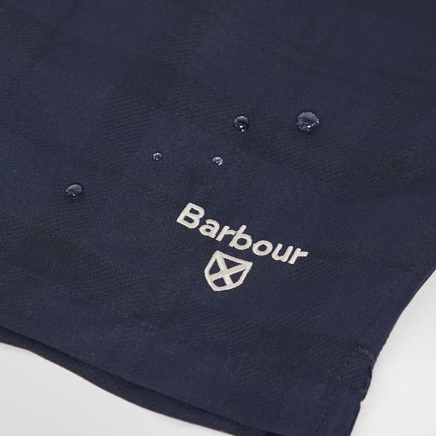 Barbour Shorts Water Reactive Tartan Swim Short - Navy