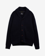 Barbour Sweaters Hartland Knitted Shawl Neck Cardigan - Navy