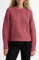 Barbour W Knitwear Alderney Fleck Knitted Jumper - Tea Rose