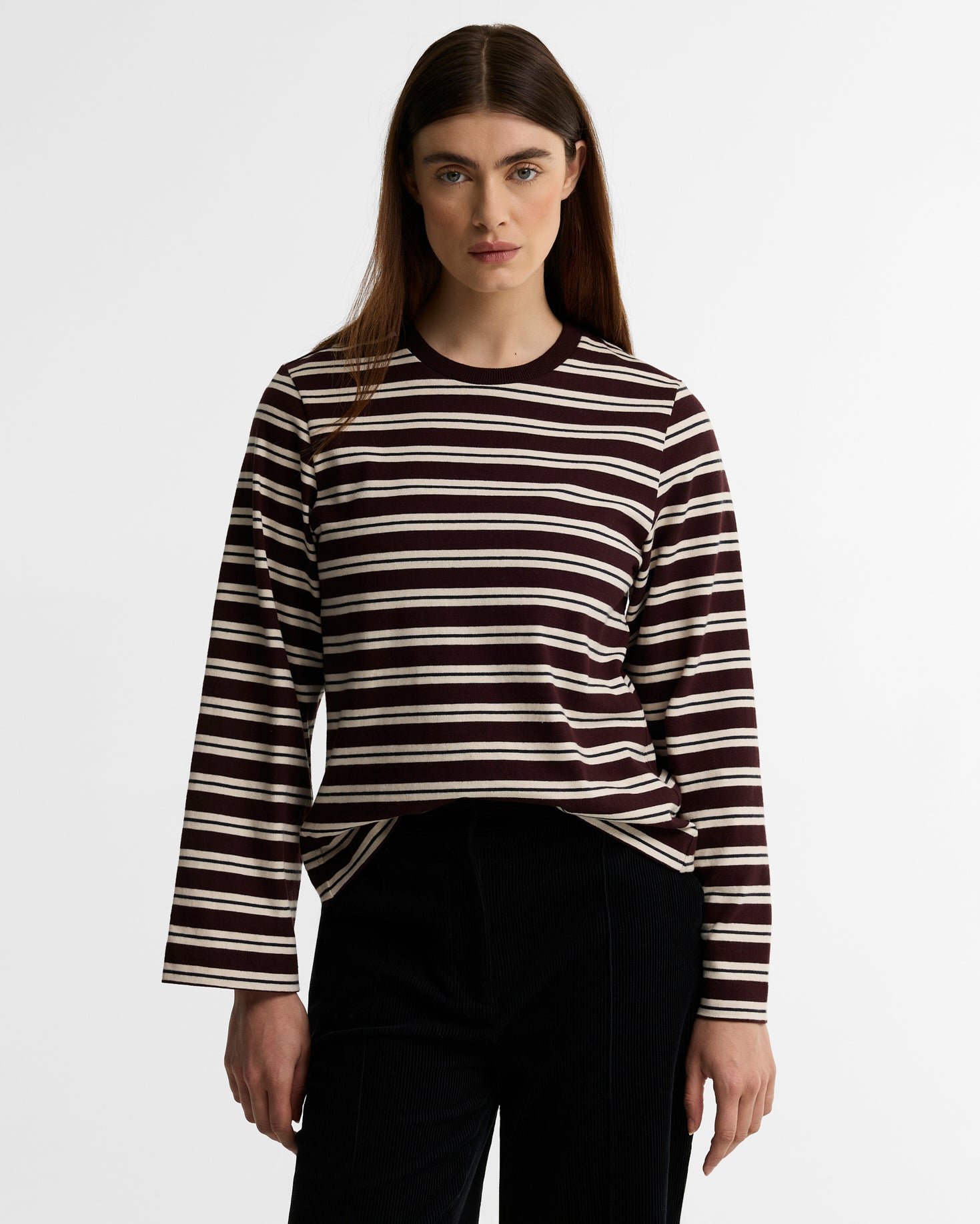 Barbour W Shirts Maplewood Top - Fig/Birch
