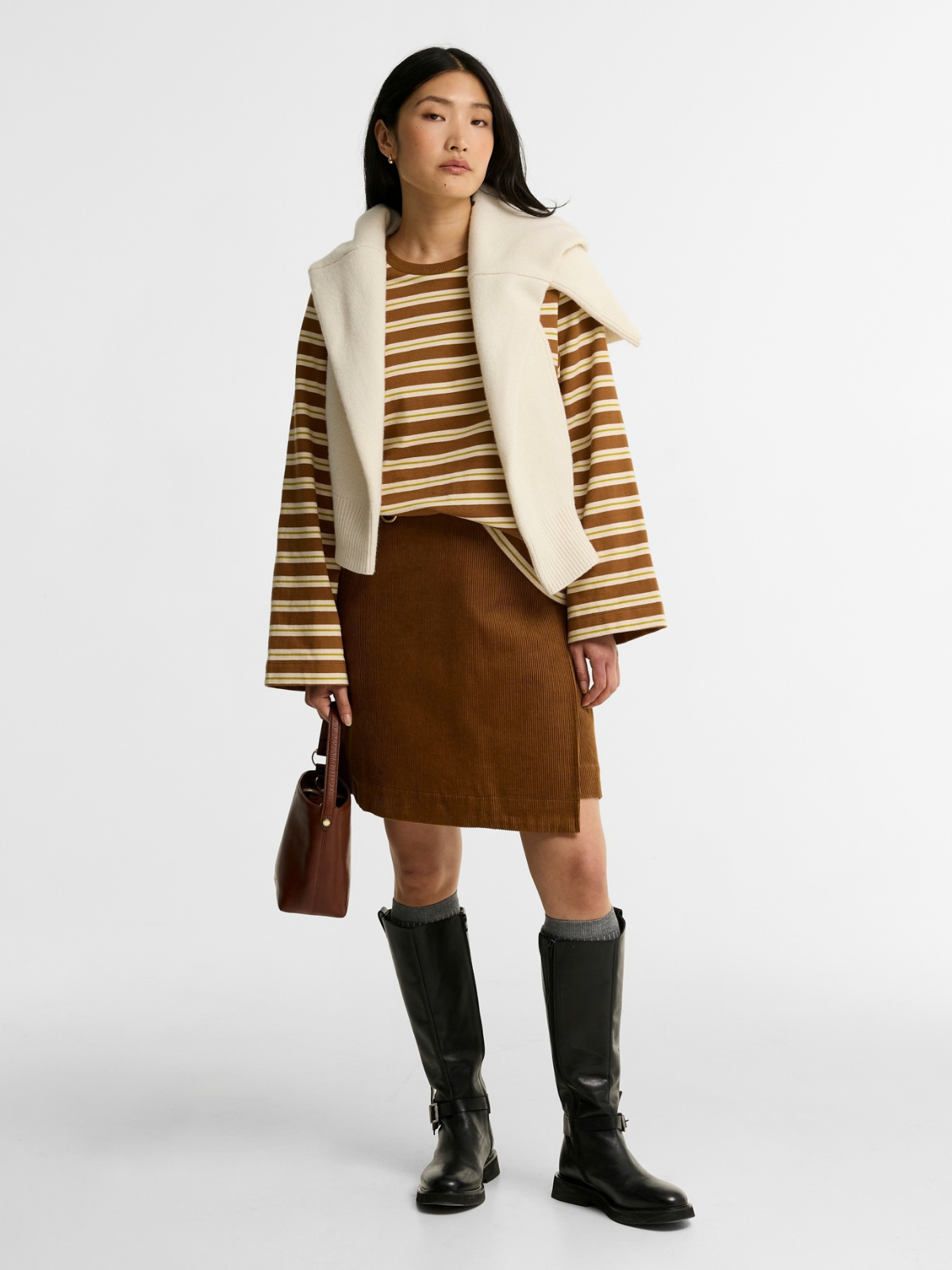 Barbour W Shirts Maplewood Top - Tan/Birch