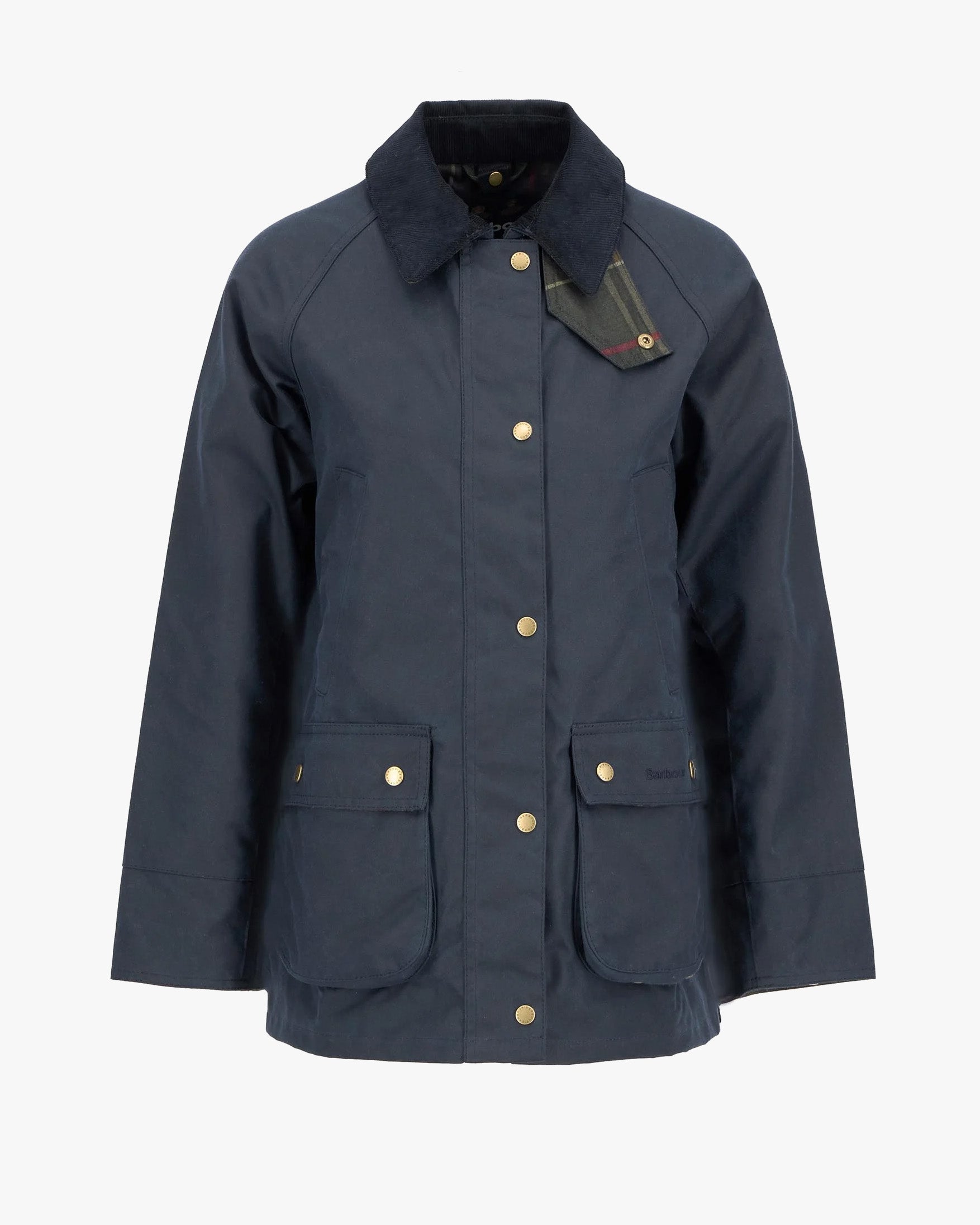 Barbour W Wax Jacket Acorn Wax Jacket - Navy