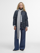 Barbour W Wax Jacket Acorn Wax Jacket - Navy