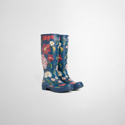 Barbour Women Barbour Wildflower Welly - Navy Wildflower