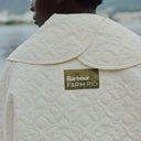 Barbour Women Lotus Quilted Jacket - White Rose