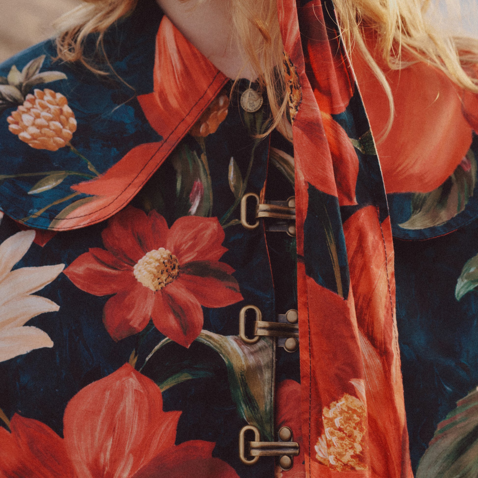 Barbour Women Wildflower Casual Jacket - Navy Wildflower