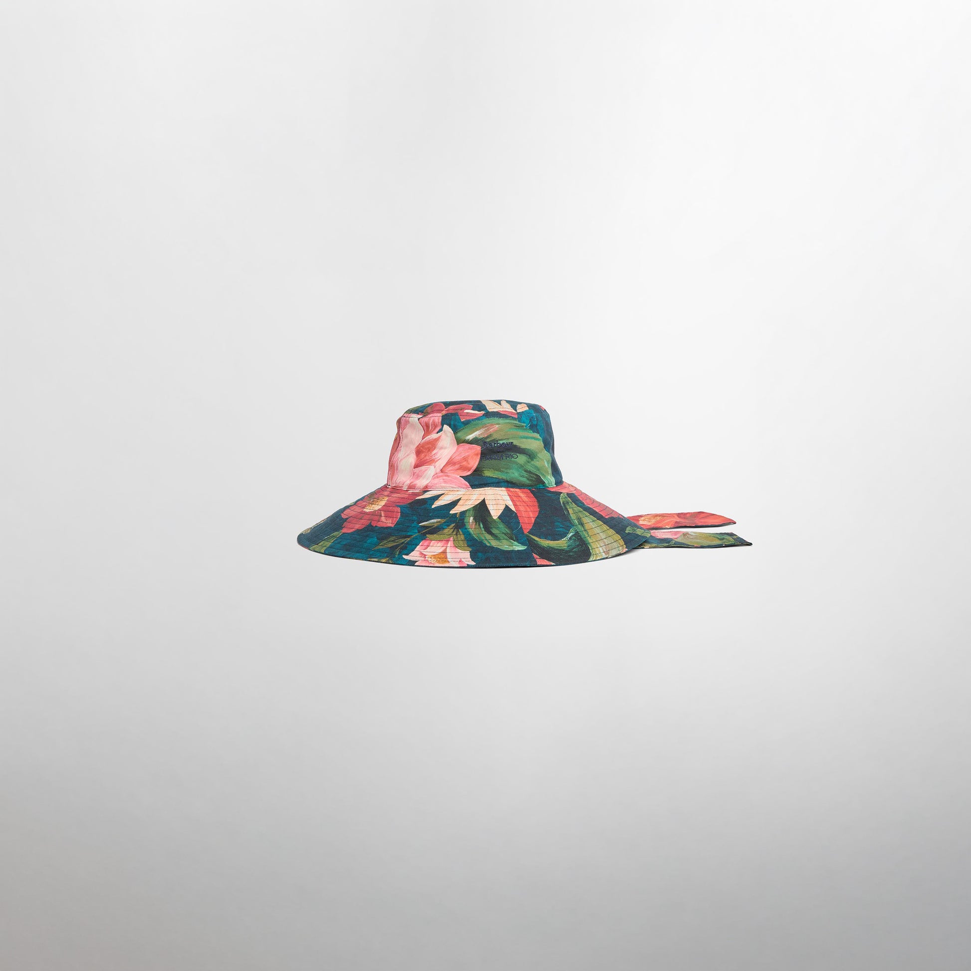 Barbour Women Wildflower Sun Hat - Navy Wildflower