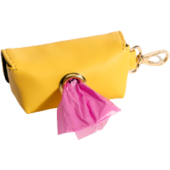 Barkalot - Pantry Dog Poop Bag Carrier, Yellow