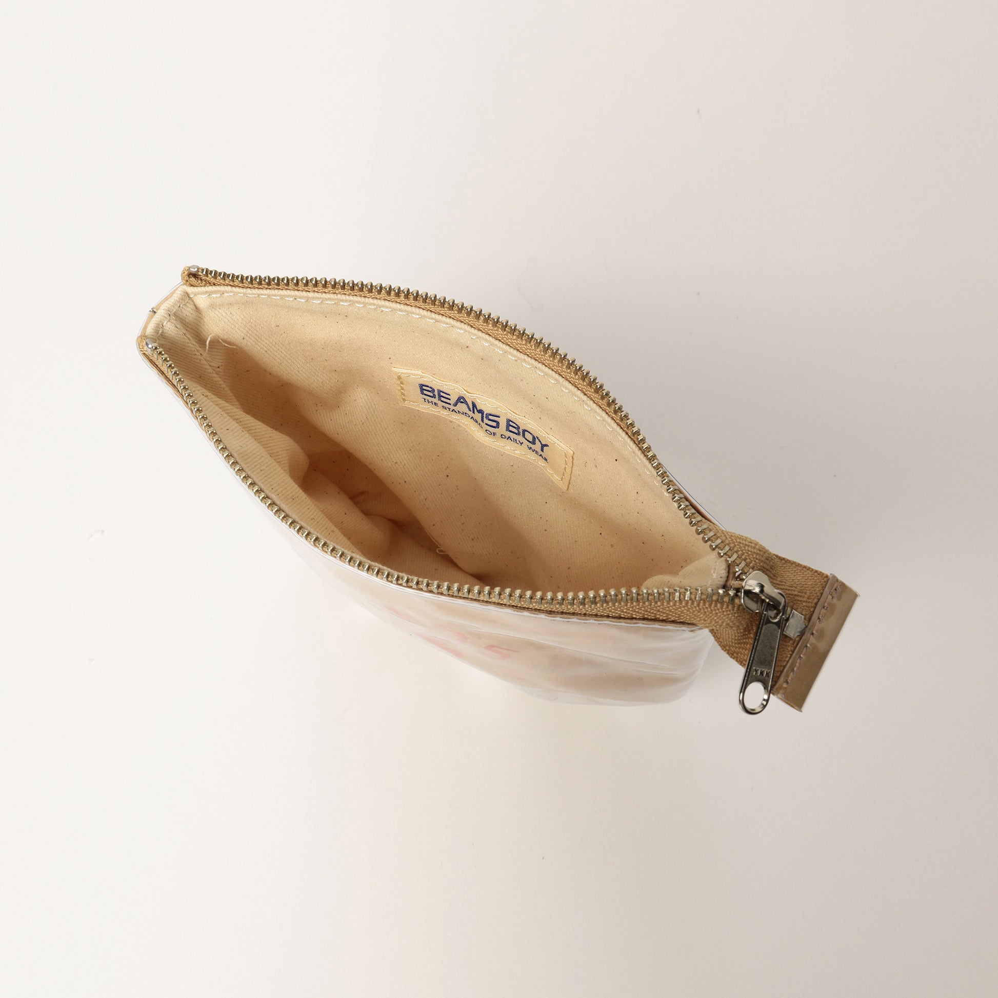 Beams Boy Bags Beige O.BB Logo Pouch