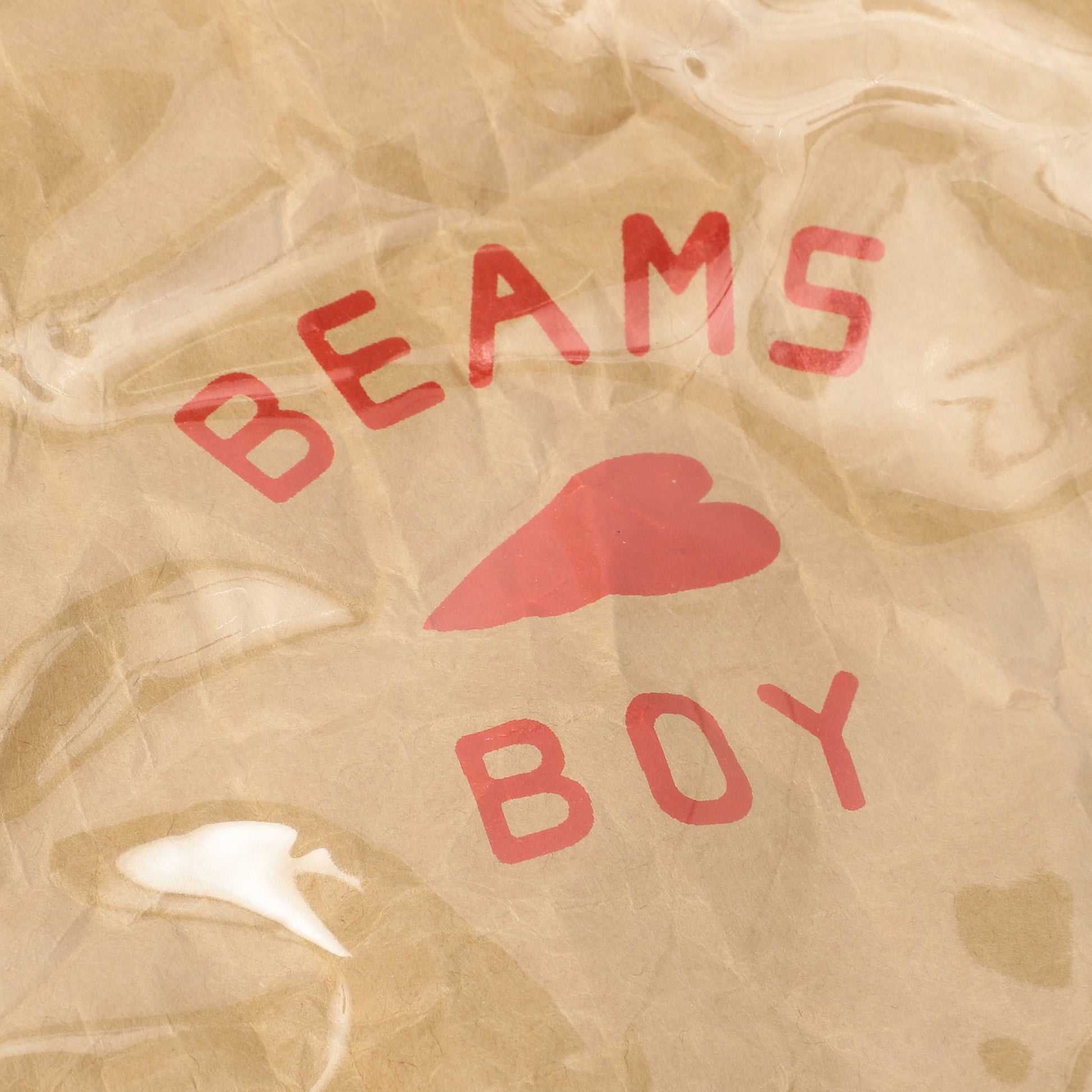 Beams Boy Bags Beige O.BB Logo Pouch
