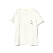 Beams Boy W T-Shirt White / 2 O.BB S/B Logo Pocket Tee