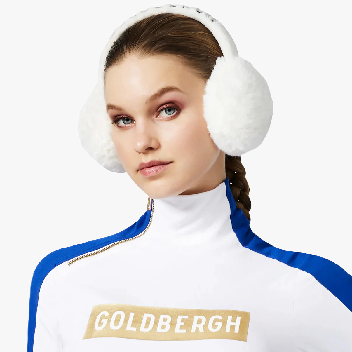 Fluffy Ear Warmers, White