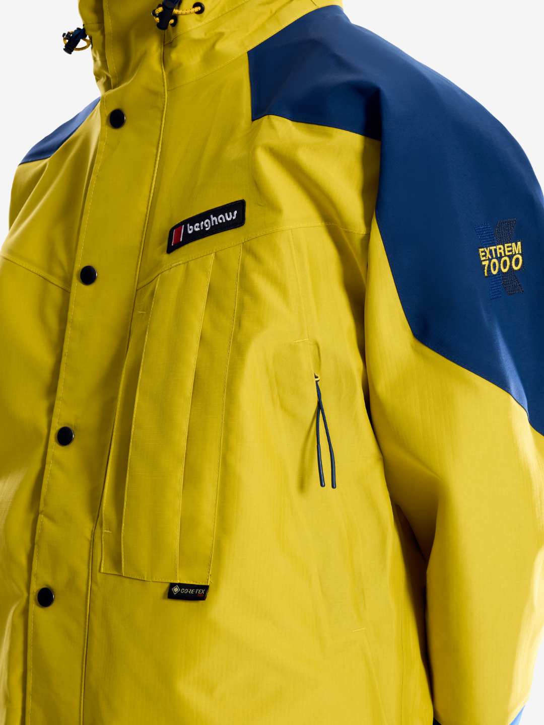 Berghaus U Jacket Unisex Kara Su 7000 GTX Jacket - Amber/Hale Navy