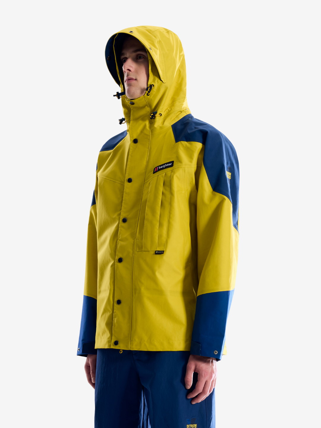 Berghaus U Jacket Unisex Kara Su 7000 GTX Jacket - Amber/Hale Navy