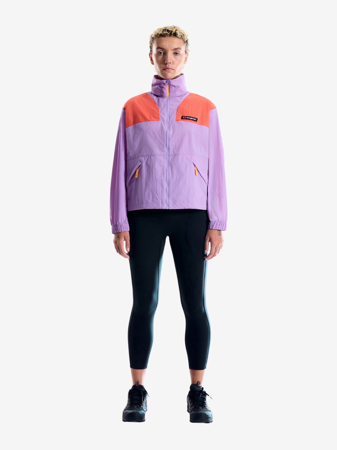 Berghaus W Jacket Women's Trango Mountain Windbreaker - Nirvana/Sunburst