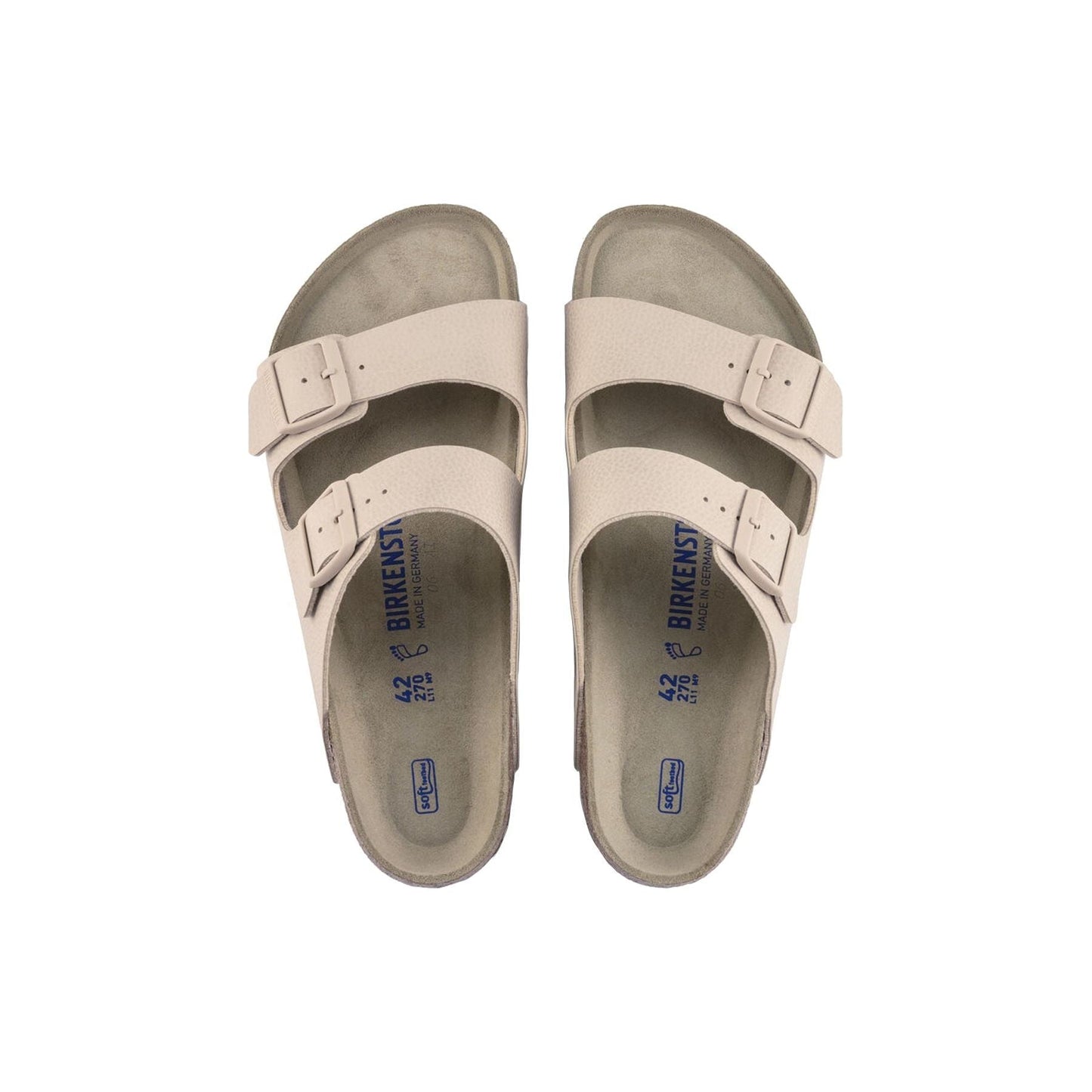 Birkenstock M Sandals Arizona SFB Regular, Desert Soil / Sandcastle
