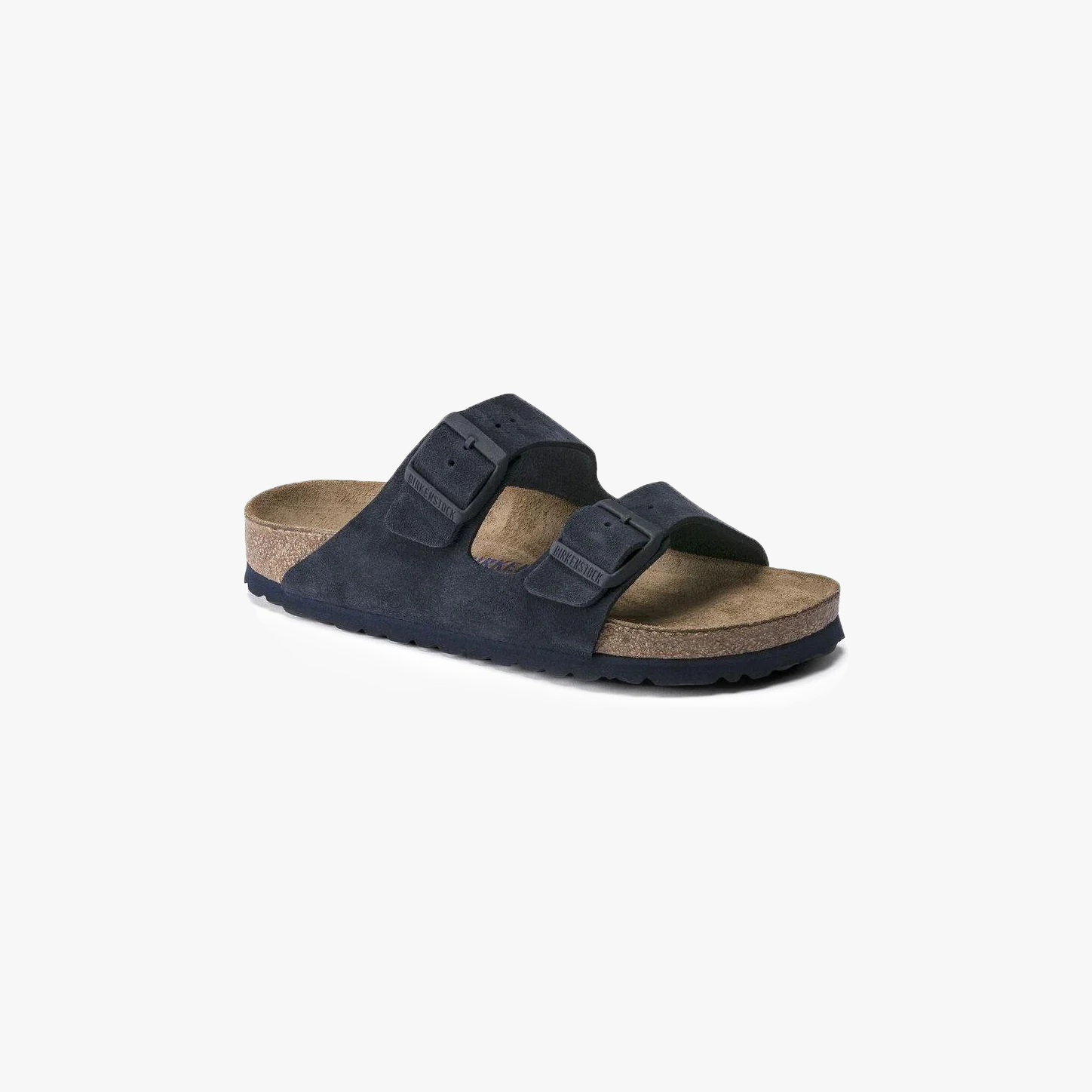 Birkenstock M Sandals M Arizona SFB, Navy Suede