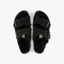 Birkenstock M Sandals M Arizona Shearling/Suede, Black