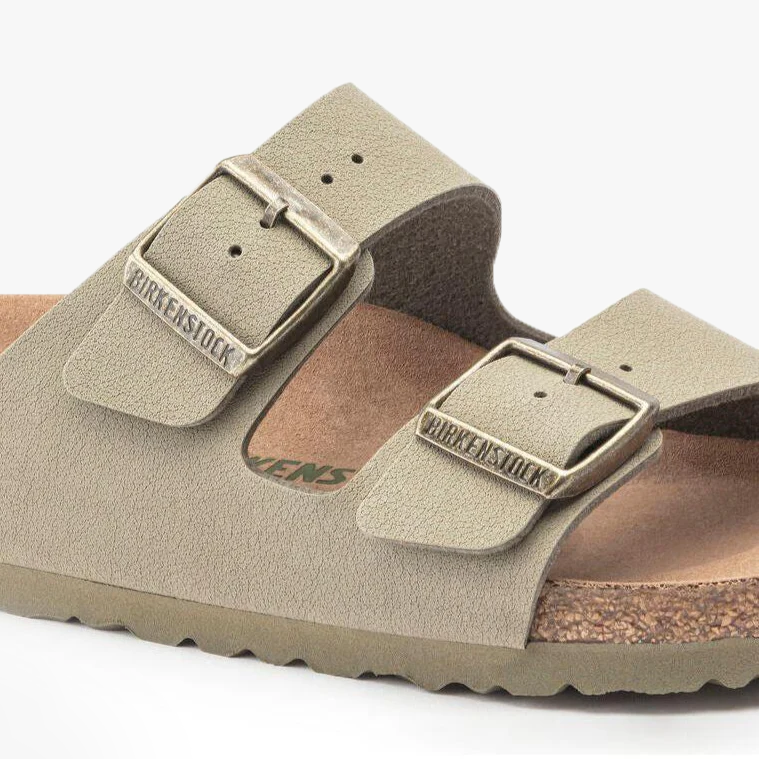 Birkenstock M Sandals W Arizona Vegan, Khaki