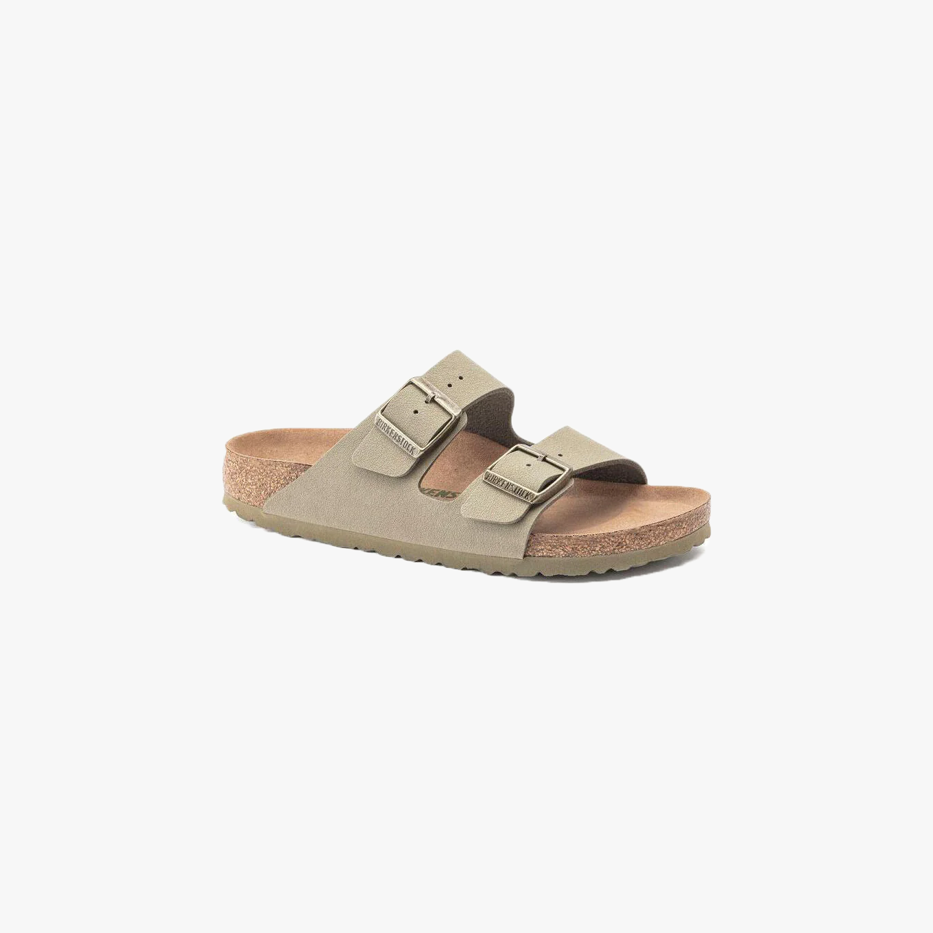 Birkenstock M Sandals W Arizona Vegan, Khaki