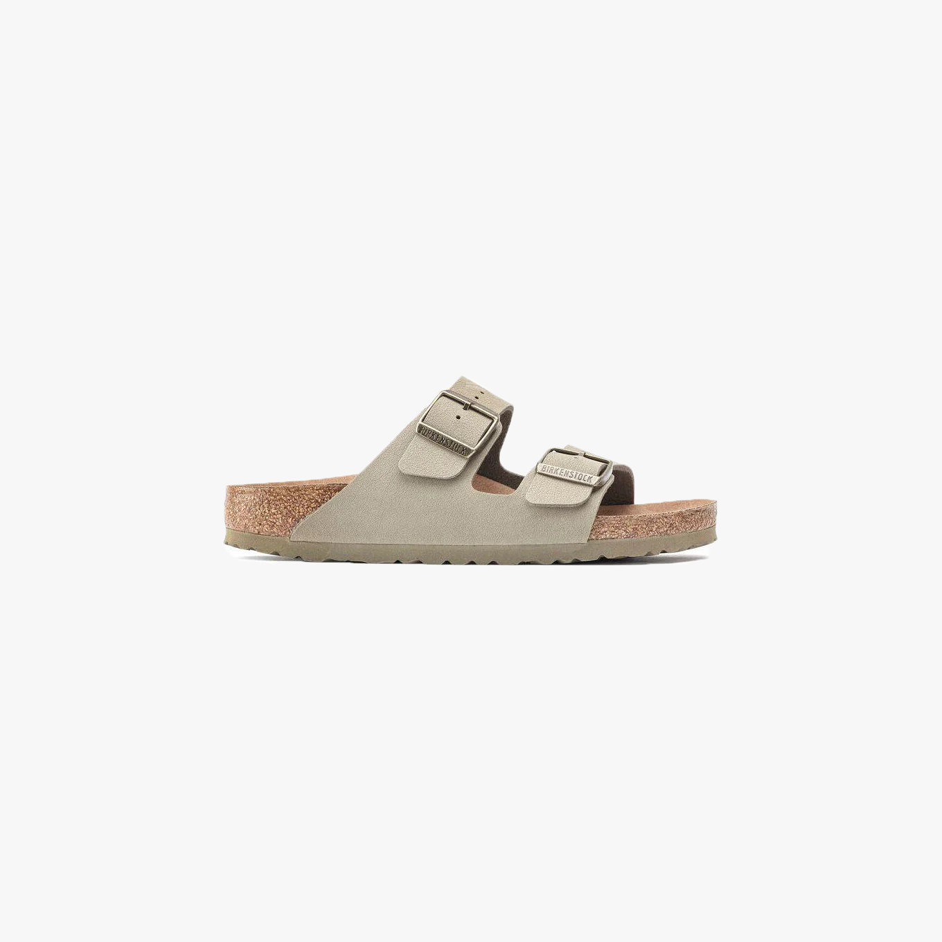 Birkenstock M Sandals W Arizona Vegan, Khaki