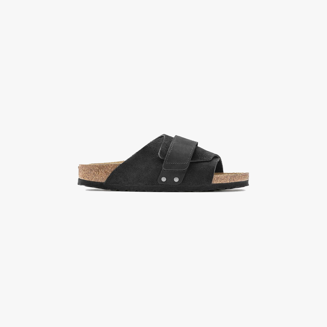 Birkenstock U Sandals Kyoto Suede, Black
