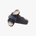 Birkenstock U Sandals Kyoto Suede, Midnight