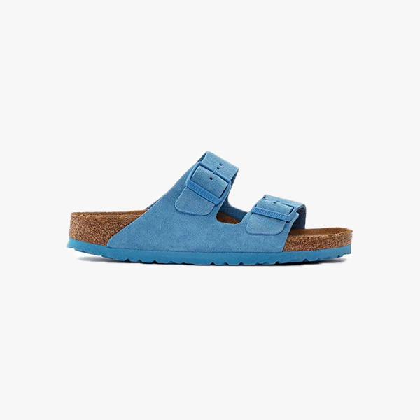 Birkenstock W Sandals Arizona SFB Narrow, Sky Blue