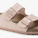 Birkenstock W Sandals Arizona Vegan, Canvas Soft Pink (W)