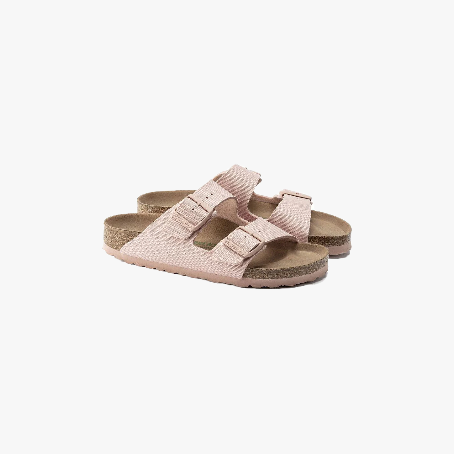 Birkenstock W Sandals Arizona Vegan, Canvas Soft Pink (W)