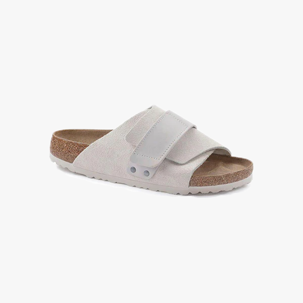 Birkenstock W Sandals Kyoto Suede, Antique White