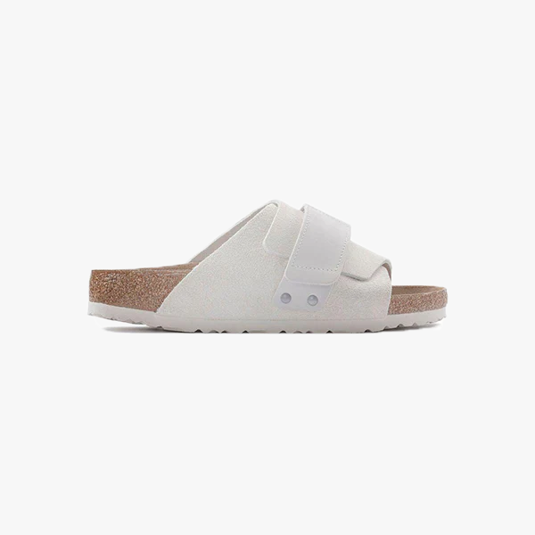 Birkenstock W Sandals Kyoto Suede, Antique White