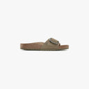 Birkenstock W Sandals Madrid Big Buckle Vegan, Faded Khaki