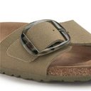 Birkenstock W Sandals Madrid Big Buckle Vegan, Faded Khaki