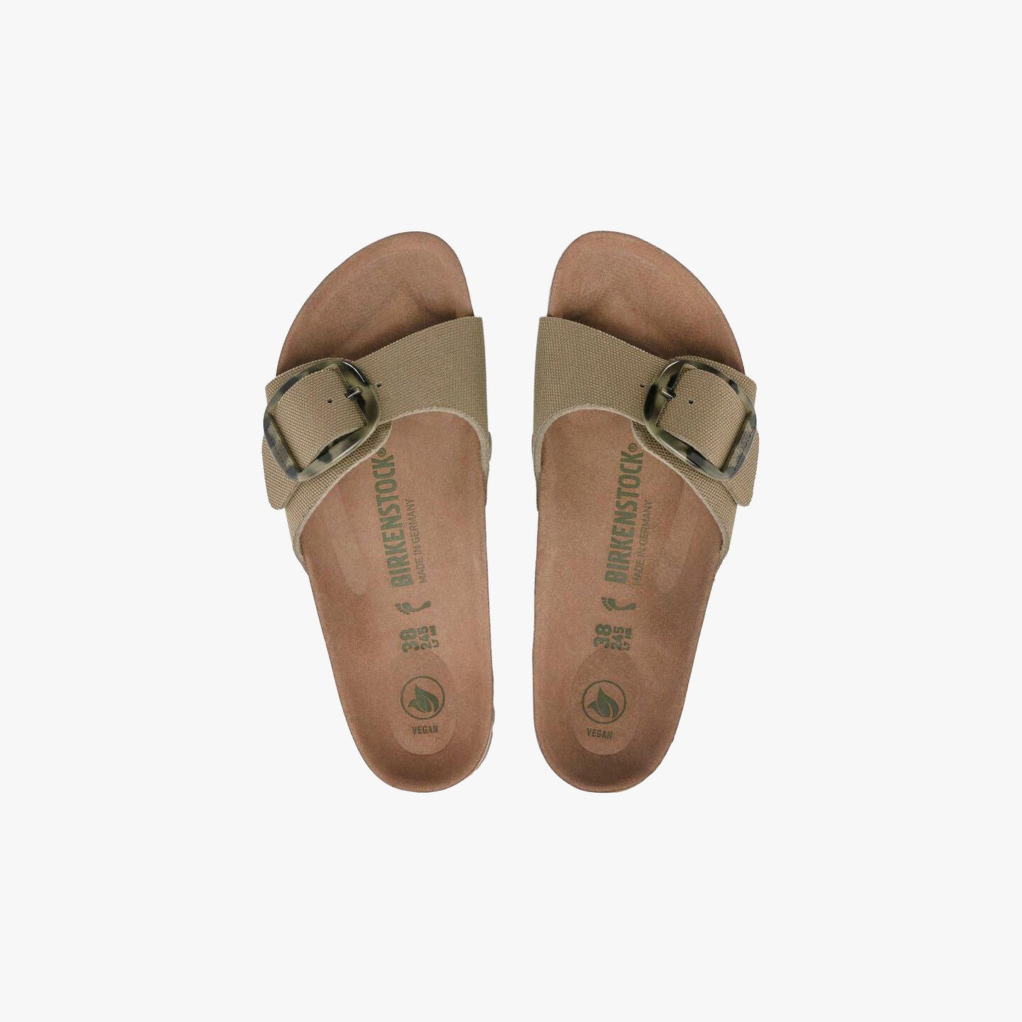Madrid Big Buckle Vegan, Faded Khaki