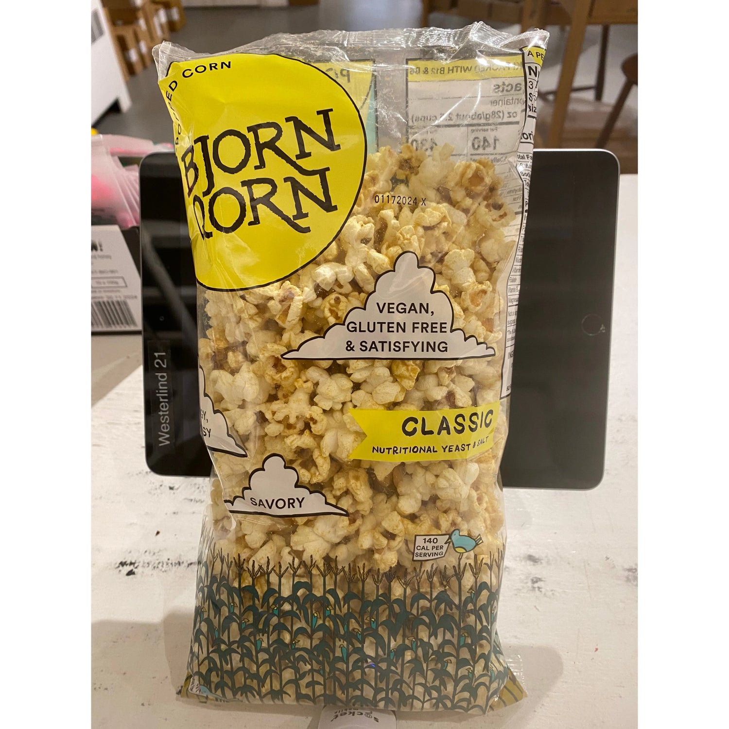 Bjorn Qorn - Pantry PANTRY - Snacks Pop Corn, Classic
